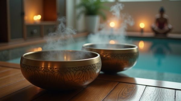 Le massage aux bols tibétains chantants en formation