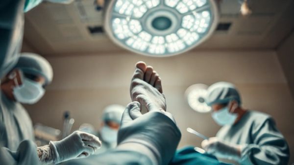 Soulagement des douleurs aux pieds et chevilles : options chirurgicales efficaces